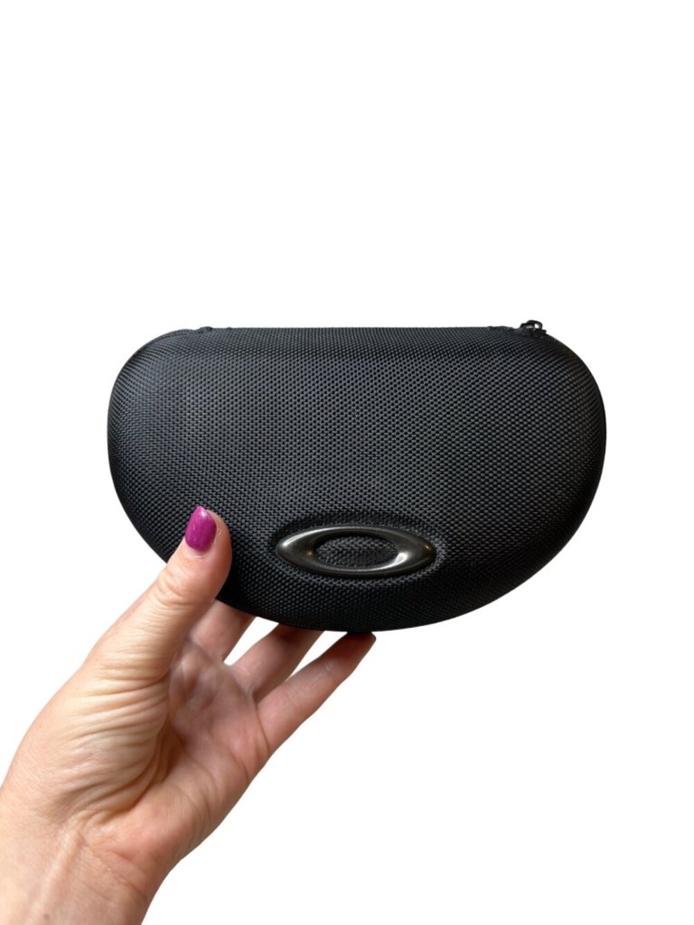 Oakley Black Hard Shell Sunglasses Case With Zipper Closure